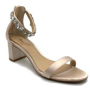 Jewel Badgley Mischka Catalina  Ankle Strap Sandal